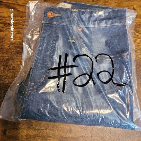 Madewell Jeans Size 26 Curvy High Rise Skinny Tummy Control Moreaux Wash AA621 - Picture 13 of 13